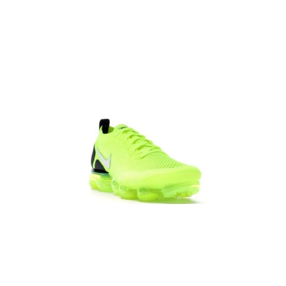 Nike Air Vapormax Flyknit 2 Green/Volt Men Sizes 7, 8, 9, 9.5, 10, 10.5, 11. - Picture 2 of 4